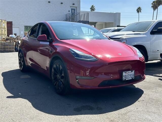Used 2022 Tesla Model Y Performance with VIN 7SAYGDEF8NF405182 for sale in Anaheim, CA