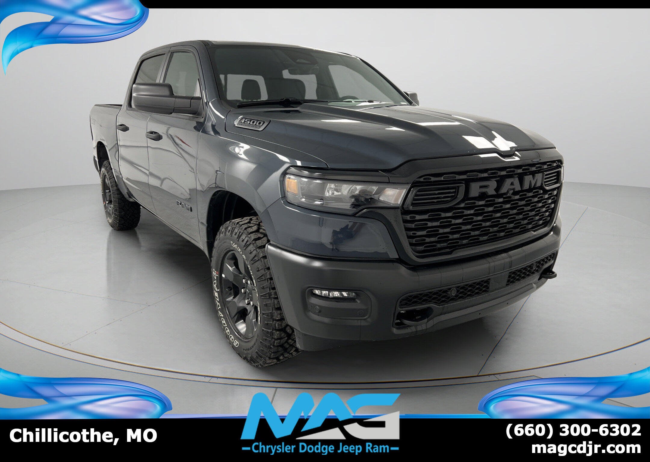 2026 RAM 1500 1500 Warlock Crew Cab 4x4 5'7' Box