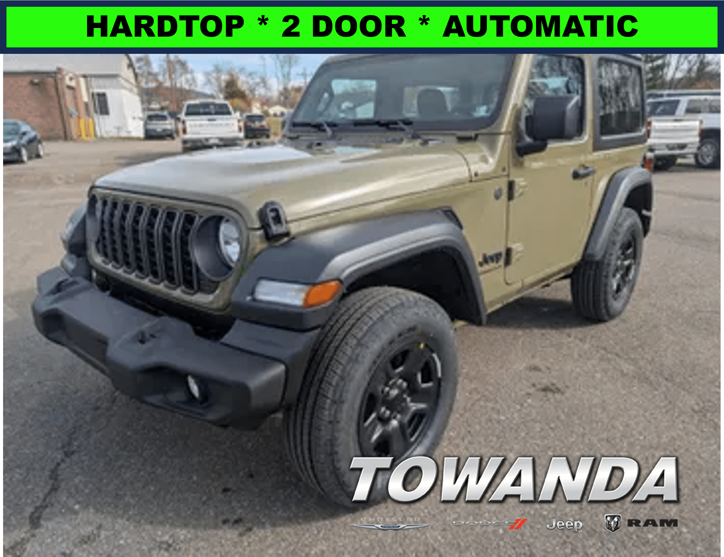 2026 Jeep Wrangler 2-Door Sport