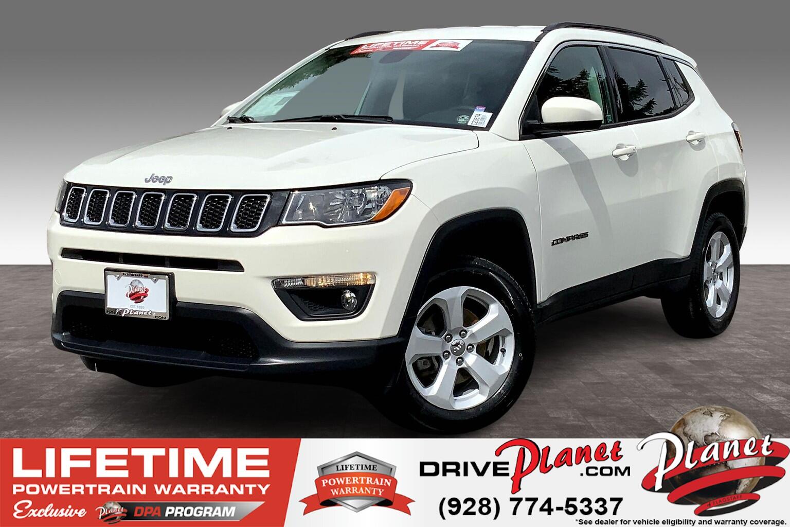 Used 2021 Jeep Compass Latitude with VIN 3C4NJDBB9MT507612 for sale in Flagstaff, AZ