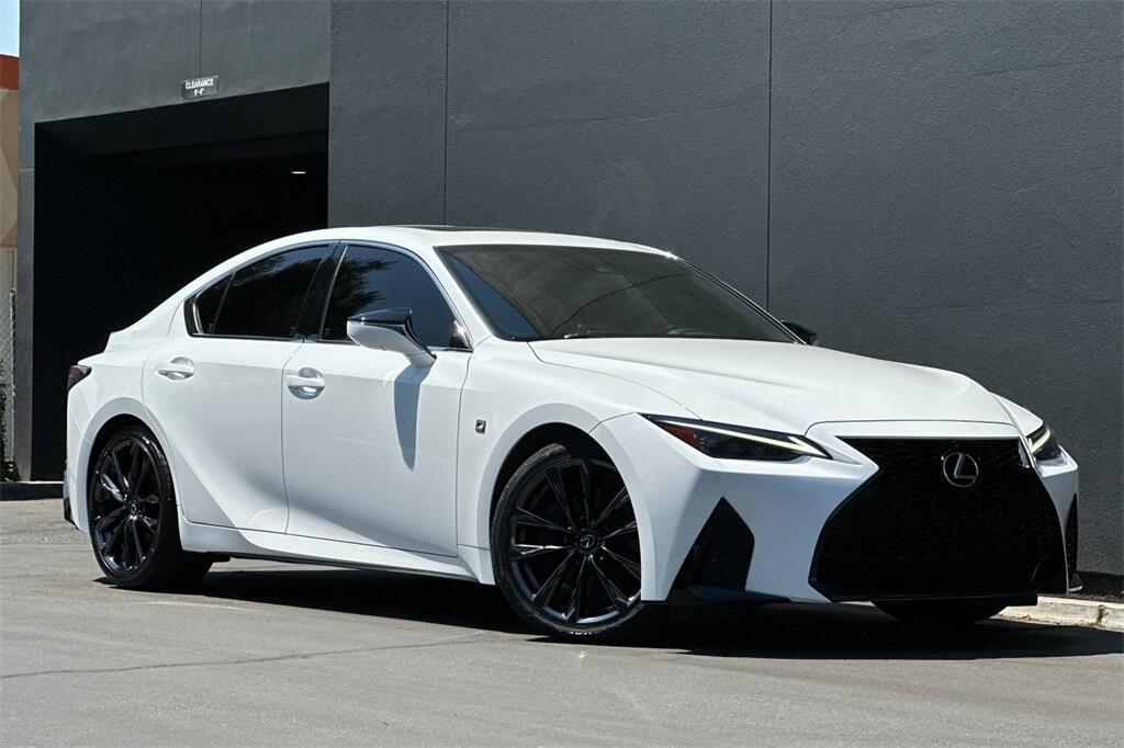 Used 2023 Lexus IS 350 F SPORT with VIN JTHGZ1B26P5066945 for sale in Fresno, CA