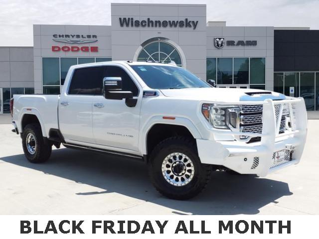 Used 2023 GMC Sierra 2500 Denali HD Denali with VIN 1GT49REY0PF236455 for sale in Huntsville, TX