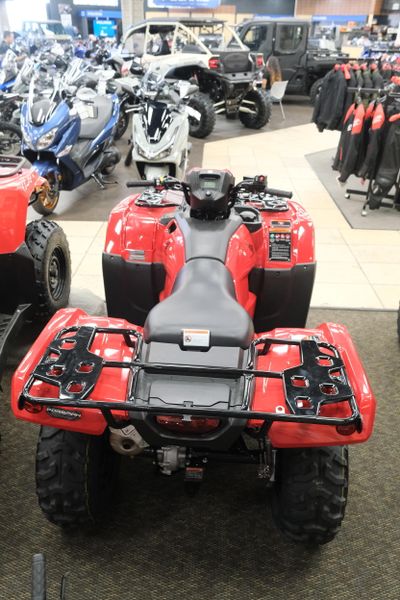 NEW 2026 HONDA FOREMAN 4X4 EPS  in a HERO RED exterior color. Family PowerSports (877) 886-1997 familypowersports.com 