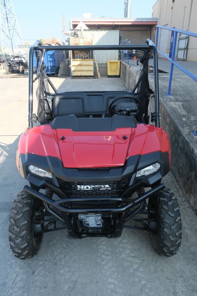 NEW 2026 HONDA PIONEER 700 DELUXE  in a HERO RED exterior color. Family PowerSports (877) 886-1997 familypowersports.com