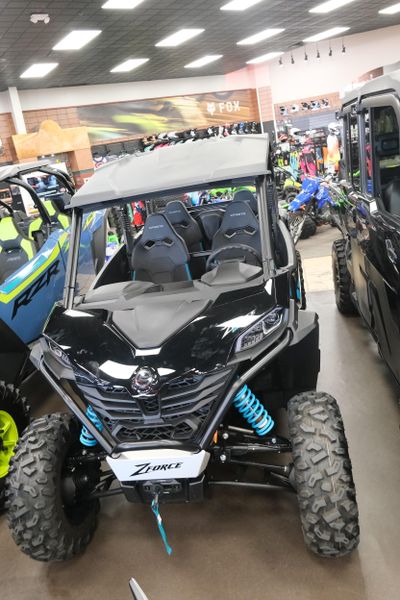 NEW 2026 CFMOTO ZFORCE 950 SPORT4  in a NEBULA BLACK exterior color. Family PowerSports (877) 886-1997 familypowersports.com 