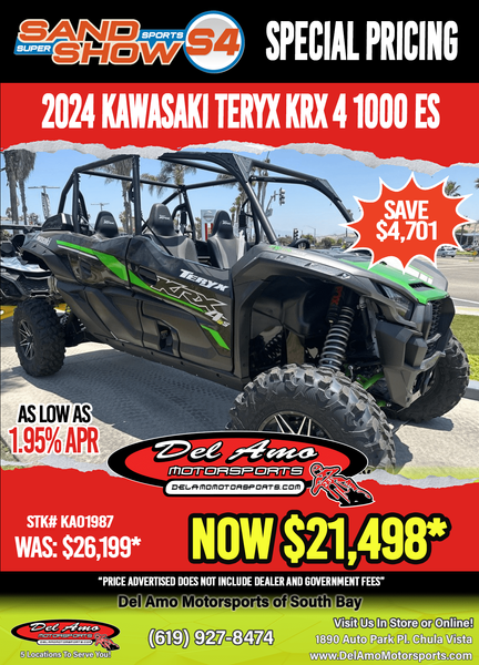 2024 Kawasaki TERYX KRX 4 1000 ESImage 1