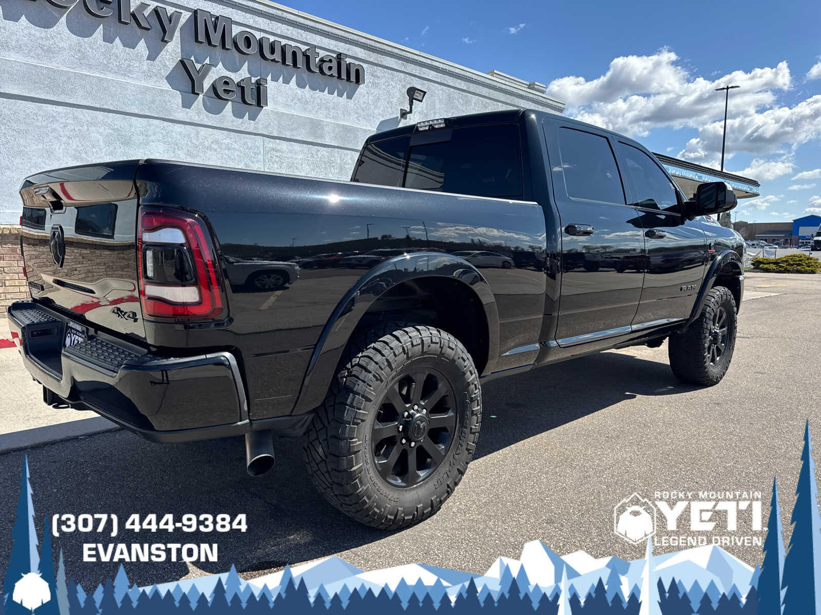 Used 2021 RAM Ram 2500 Pickup Laramie with VIN 3C6UR5FL6MG560989 for sale in Afton, WY