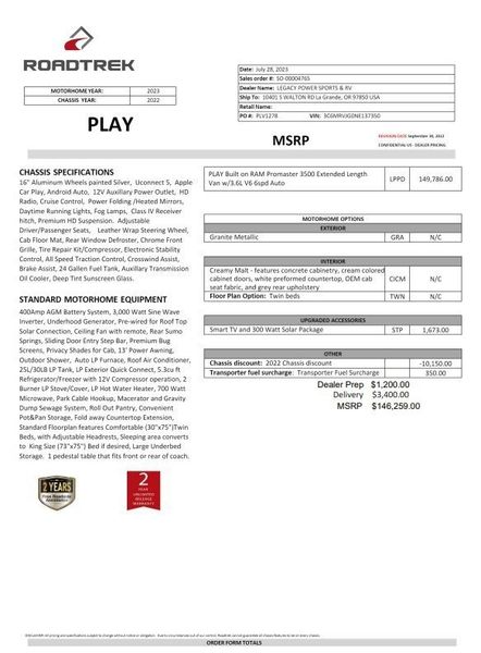 2022 ROADTREK Play Image 26