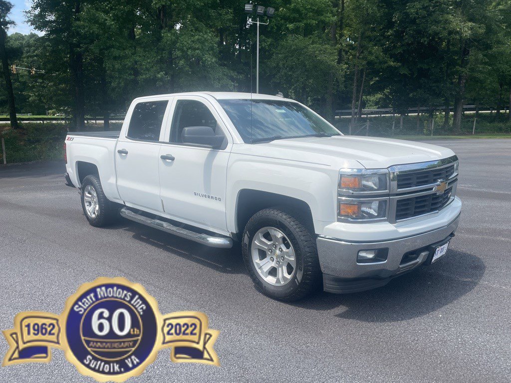 Used 2014 Chevrolet Silverado 1500 2LT with VIN 3GCUKREC6EG165489 for sale in Suffolk, VA