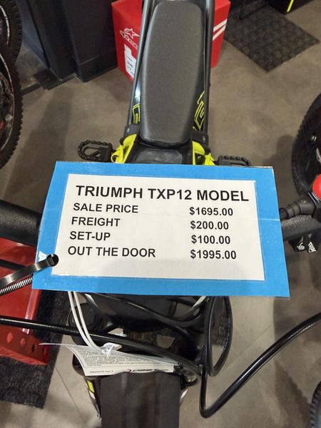 2026 Triumph TXP-12