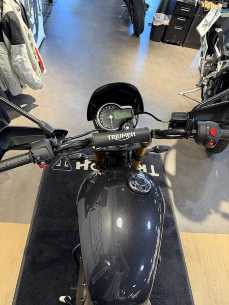 2026 Triumph Scrambler 400 XC - STORM GREY - WITH CUSTOM EXHAUST