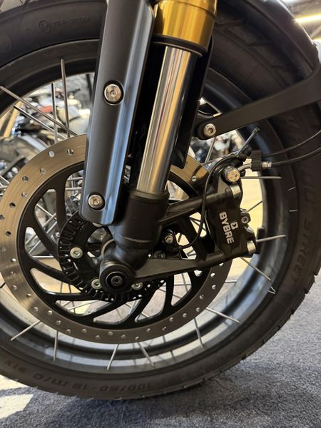 2026 Triumph Scrambler 400 XC - STORM GREY - WITH CUSTOM EXHAUST