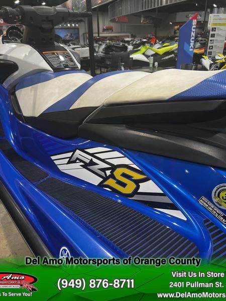 2016 Yamaha FZS SVHO - Azure Blue/Whi Image 7