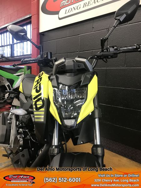 2023 CFMOTO CF125-3US  in a LEMON GREEN exterior color. Del Amo Motorsports of Long Beach (562) 362-3160 delamomotorsports.com 