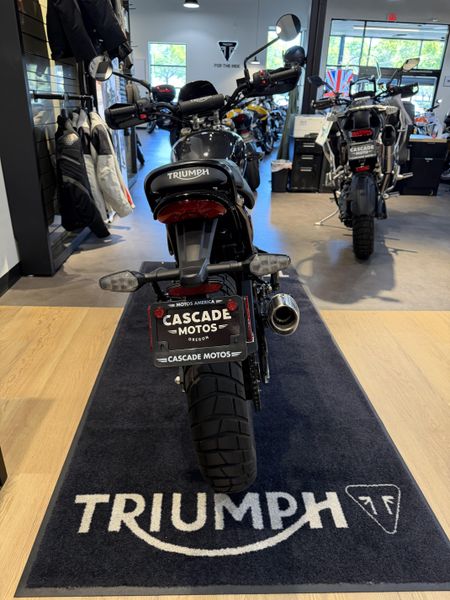 2026 Triumph Scrambler 400 XC - STORM GREY - WITH CUSTOM EXHAUST