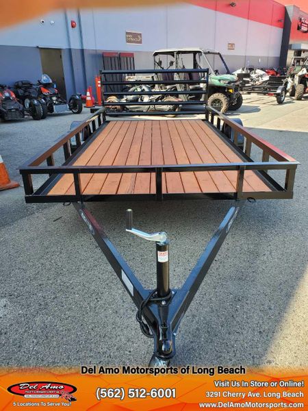 2024 ZIEMAN F-714 WOOD DECK  in a BLACK exterior color. Del Amo Motorsports of Long Beach (562) 362-3160 delamomotorsports.com 