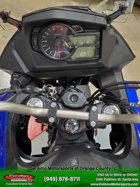 2024 Suzuki DL650XAAM4  in a BLUE/WHITE exterior color. Del Amo Motorsports of Orange County (949) 416-2102 delamomotorsports.com 