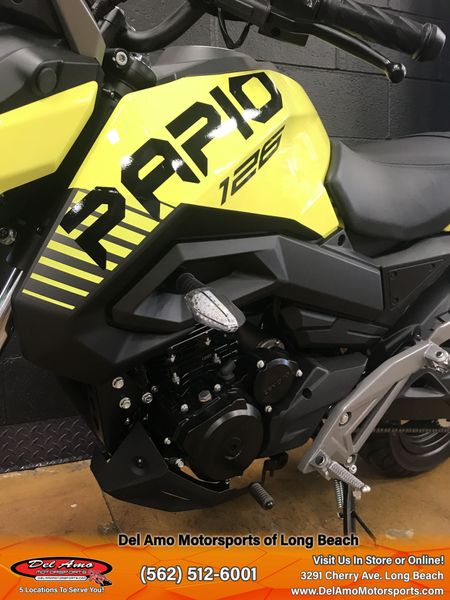 2023 CFMOTO CF125-3US  in a LEMON GREEN exterior color. Del Amo Motorsports of Long Beach (562) 362-3160 delamomotorsports.com 