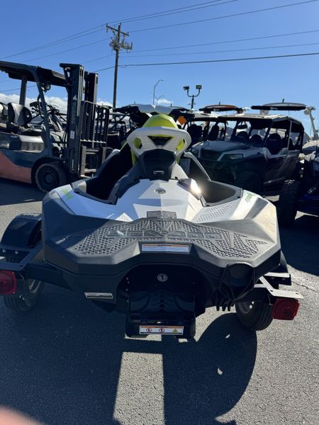 2023 SEADOO PWC SPARK CONV 90 AUD WH 3UP IBR 23  in a GREEN/WHITE exterior color. Family PowerSports (877) 886-1997 familypowersports.com 