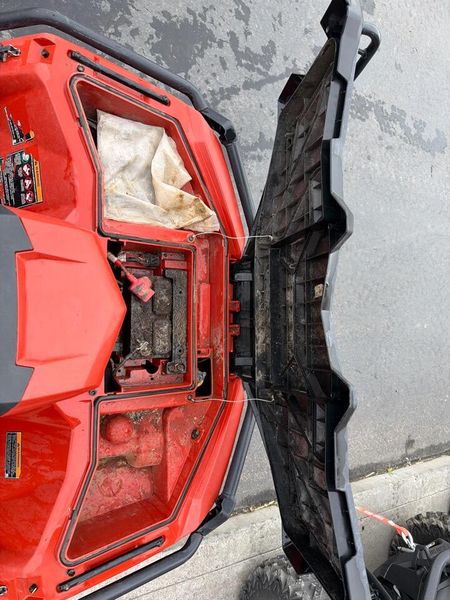 Used 2023 Polaris SPORTSMAN 450 HO EPS  ORANGE RUST 