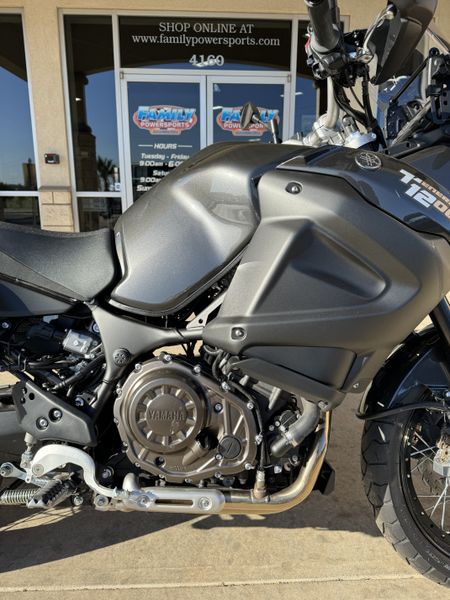 2023 YAMAHA SUPER TENERE ES in a Granite Gray exterior color. Family PowerSports (877) 886-1997 familypowersports.com 