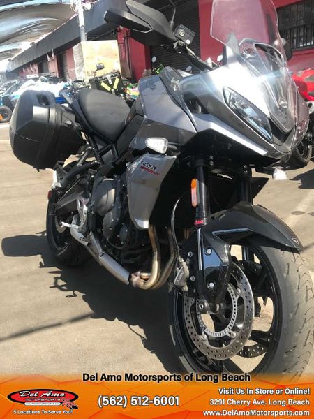 2022 Triumph TIGER 660  in a GRAY exterior color. Del Amo Motorsports of Long Beach (562) 362-3160 delamomotorsports.com 