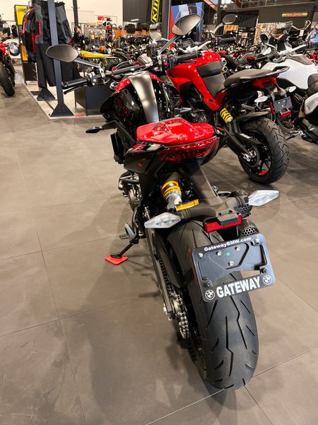 2024 Ducati Monster in a Dark Stealth exterior color. Gateway BMW Ducati Motorcycles 314-427-9090 gatewaybmw.com 