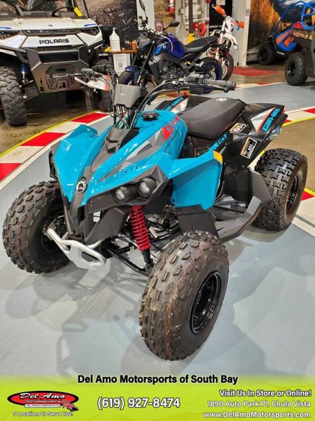 2024 Can-Am 3KRB  in a ICEBERG BLUE & BLACK exterior color. Del Amo Motorsports of South Bay (619) 547-1937 delamomotorsports.com 