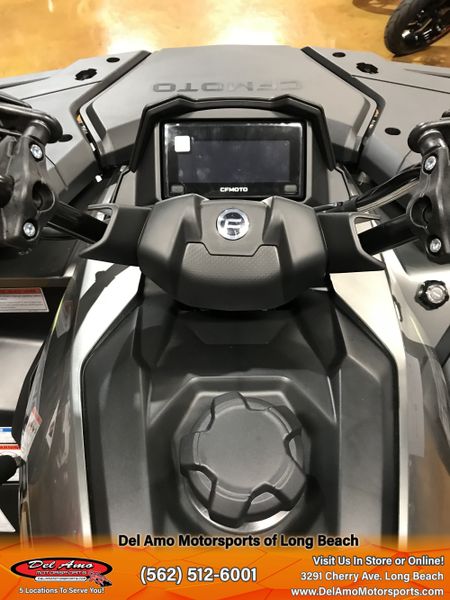 2024 CFMOTO CF600AU-3LA  in a VELOCITY GREY exterior color. Del Amo Motorsports of Long Beach (562) 362-3160 delamomotorsports.com 