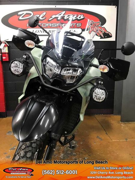 2024 Kawasaki KL650HRFAL-GN1  in a PEARL MATTE SAGE GREEN exterior color. Del Amo Motorsports of Long Beach (562) 362-3160 delamomotorsports.com 