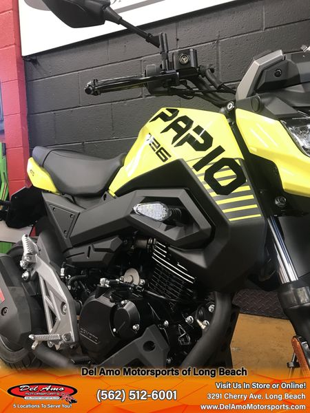 2023 CFMOTO CF125-3US  in a LEMON GREEN exterior color. Del Amo Motorsports of Long Beach (562) 362-3160 delamomotorsports.com 