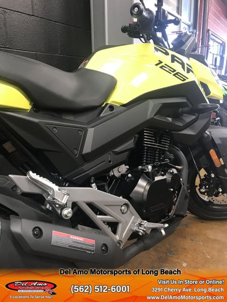 2023 CFMOTO CF125-3US  in a LEMON GREEN exterior color. Del Amo Motorsports of Long Beach (562) 362-3160 delamomotorsports.com 