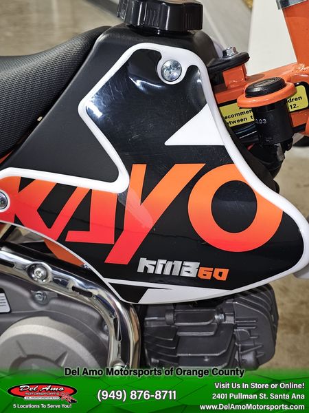 2021 KAYO KMB 60  in a WHITE exterior color. Del Amo Motorsports of Orange County (949) 416-2102 delamomotorsports.com 