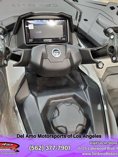 2024 CFMOTO CF600AU-3SA  in a VELOCITY GREY exterior color. Del Amo Motorsports of Los Angeles (562) 262-9181 delamomotorsports.com 