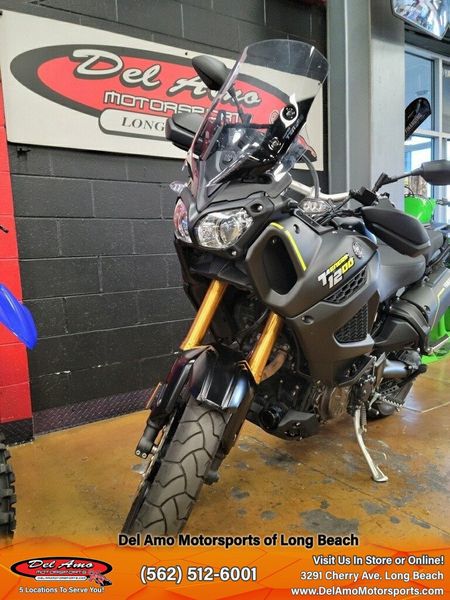 2021 Yamaha XTZ12EMCB  in a BLACK exterior color. Del Amo Motorsports of Long Beach (562) 362-3160 delamomotorsports.com 