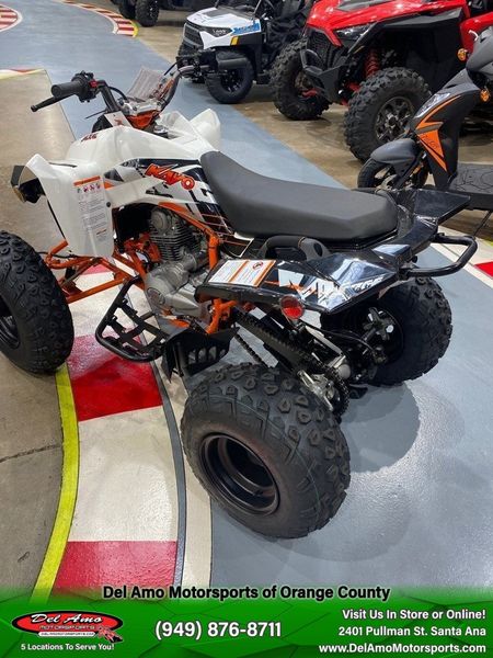 2021 KAYO A200  in a METALLIC WHITE exterior color. Del Amo Motorsports of Orange County (949) 416-2102 delamomotorsports.com 