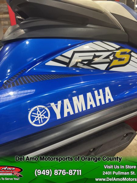 2016 Yamaha FZS SVHO - Azure Blue/Whi Image 6