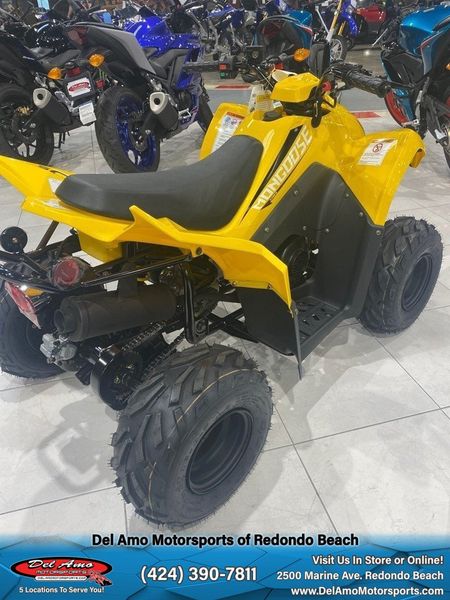 2021 KYMCO MONGOOSE 70S  in a YELLOW exterior color. Del Amo Motorsports of Redondo Beach (424) 304-1660 delamomotorsports.com 