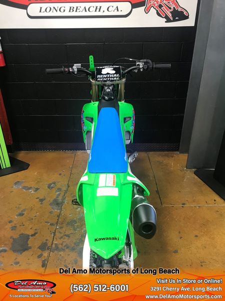 2024 Kawasaki KX252CRFAN-GN2  in a LIME GREEN exterior color. Del Amo Motorsports of Long Beach (562) 362-3160 delamomotorsports.com 