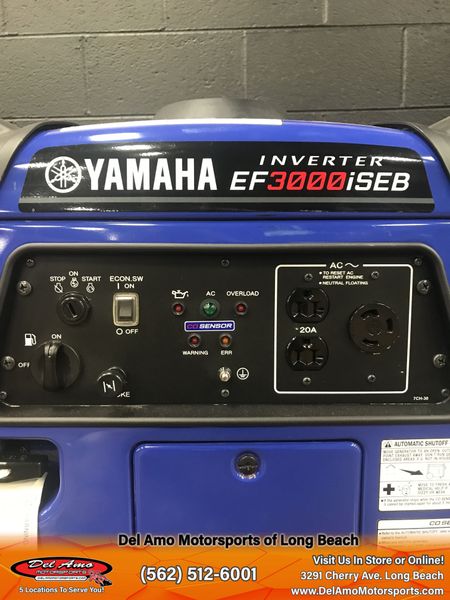 2021 Yamaha EF30ISEBZ  in a TEAM YAMAHA BLUE exterior color. Del Amo Motorsports of Long Beach (562) 362-3160 delamomotorsports.com 