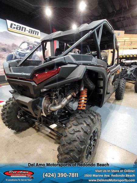 2024 Polaris Z24NMF99BM  in a MATTE TITANIUM/ONYX BLACK exterior color. Del Amo Motorsports of Redondo Beach (424) 304-1660 delamomotorsports.com 