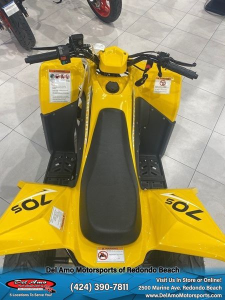 2021 KYMCO MONGOOSE 70S  in a YELLOW exterior color. Del Amo Motorsports of Redondo Beach (424) 304-1660 delamomotorsports.com 