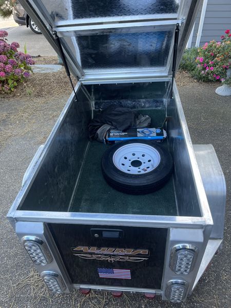 2018 Honda Gold Wing Tour - PEARL WHITE - WITH TRAVEL TRAILER 