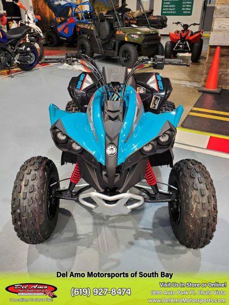 2024 Can-Am 3KRB  in a ICEBERG BLUE & BLACK exterior color. Del Amo Motorsports of South Bay (619) 547-1937 delamomotorsports.com 