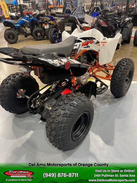 2021 KAYO A200  in a METALLIC WHITE exterior color. Del Amo Motorsports of Orange County (949) 416-2102 delamomotorsports.com 