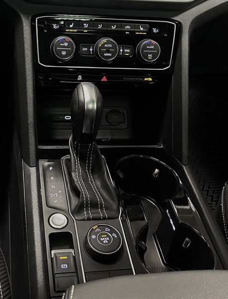 2023 Volkswagen Atlas Cross Sport SEL R-Line AWD in a Pure Gray exterior color and Black Heated Seatsinterior. Schmelz Countryside SAAB (888) 558-1064 stpaulsaab.com 