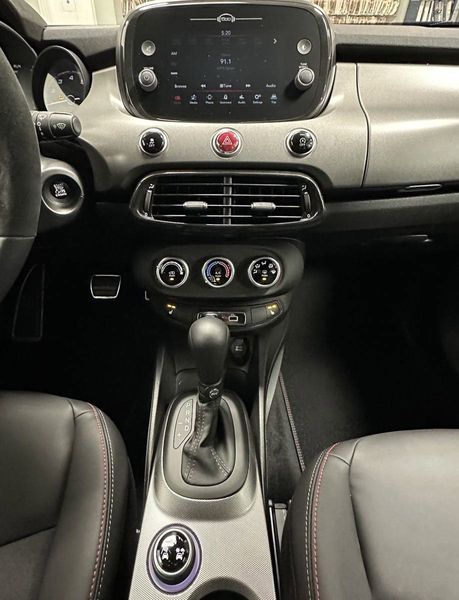 2022 Fiat 500X Sport AWD in a Bianco Gelato (White Clear Coat) exterior color and Black Heated Seatsinterior. Schmelz Countryside Alfa Romeo and Fiat (651) 968-0556 schmelzfiat.com 