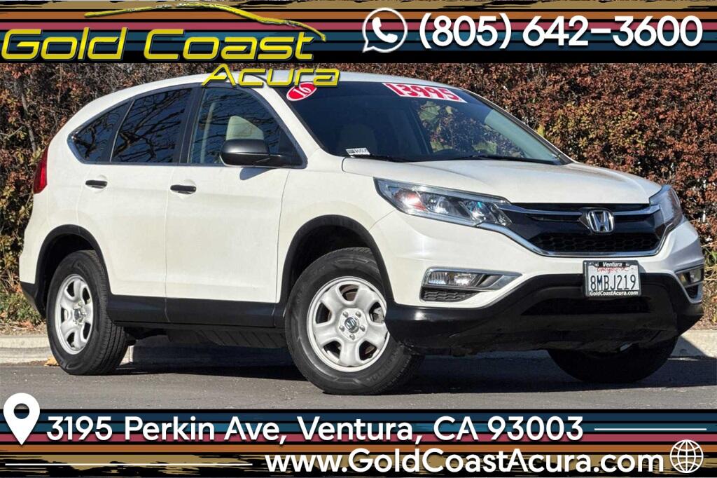 Used 2016 Honda CR-V LX with VIN 5J6RM4H39GL104118 for sale in Ventura, CA