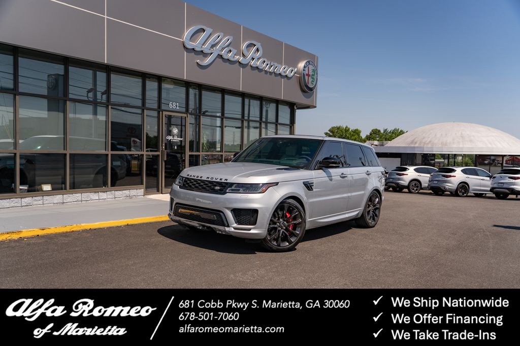 Used 2021 Land Rover Range Rover Sport HST with VIN SALWS2RU5MA785338 for sale in Marietta, GA