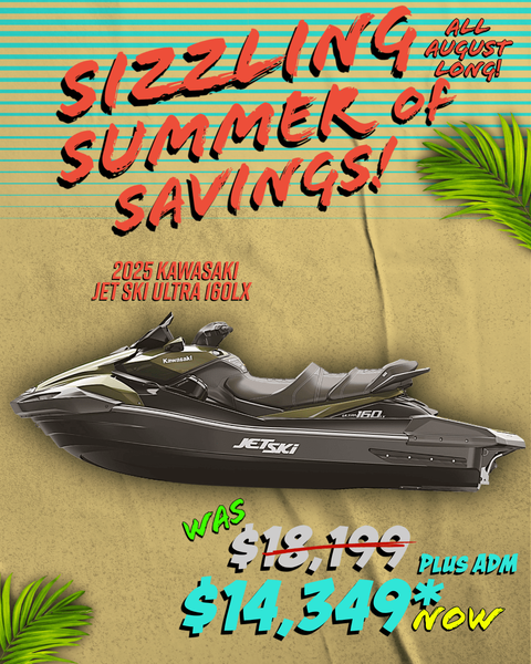 New 2025 Kawasaki JET SKI ULTRA 160LX Image 1